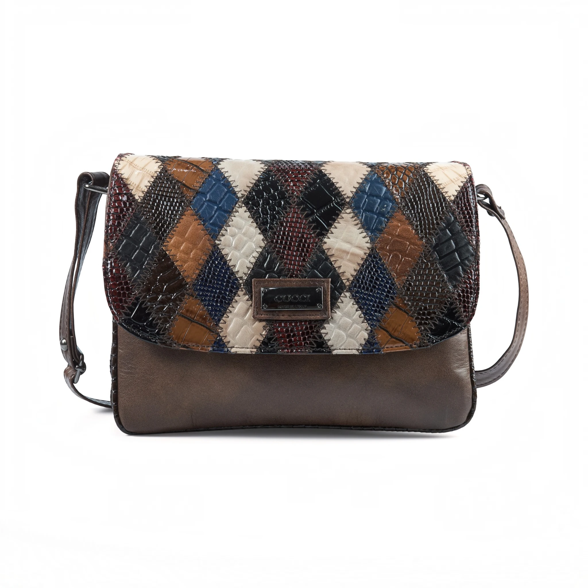 شنطة حريمى كروس جلد طبيعى R260